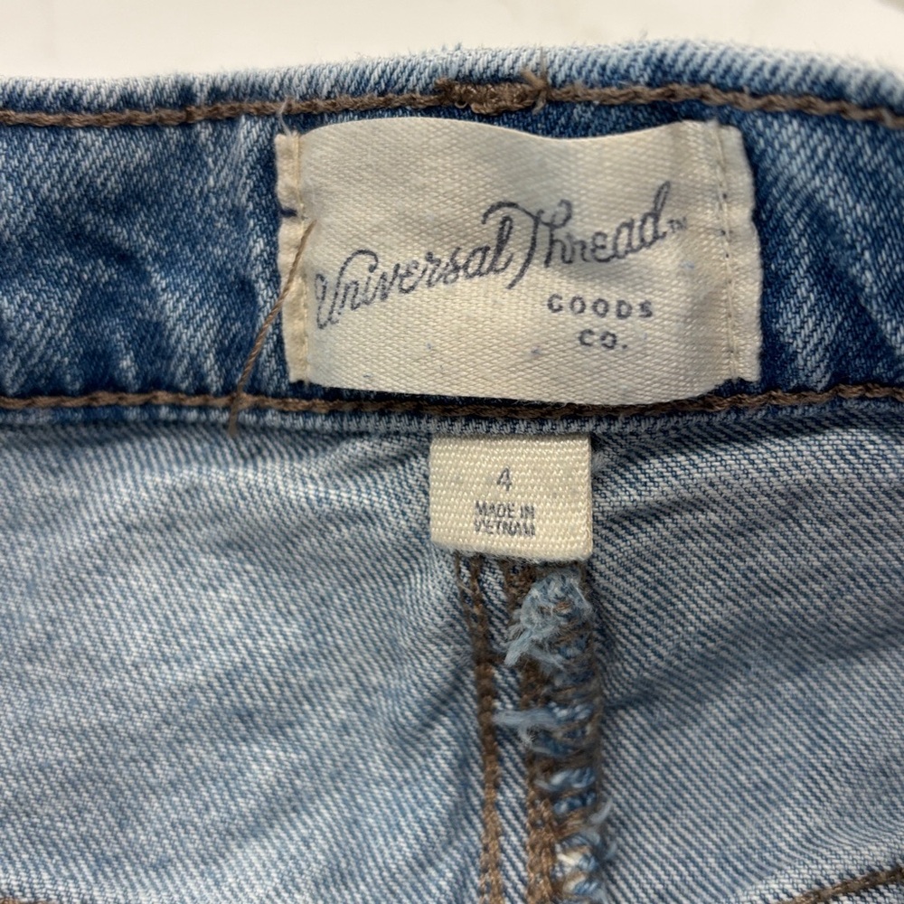 Universal Thread medium wash Blue‎ Denim Skirt women’s size 4 in great condition - Picture 7 of 8